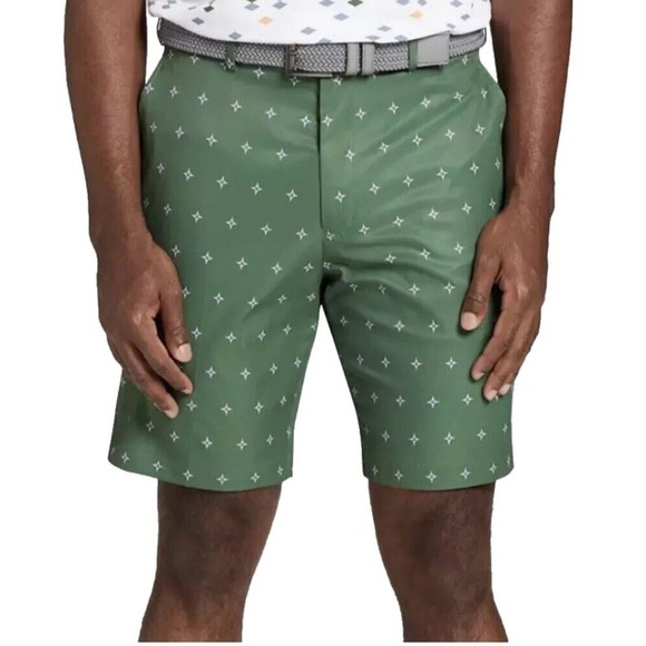 Walter Hagen Other - Walter Hagen Men's Perfect 11 Golf Shorts Tee Geo‎ Pattern, Forest Pine, Size 30